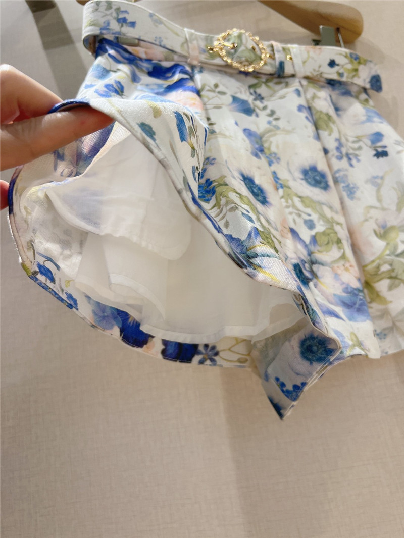 zimm new shorts with pleated details replica clothes