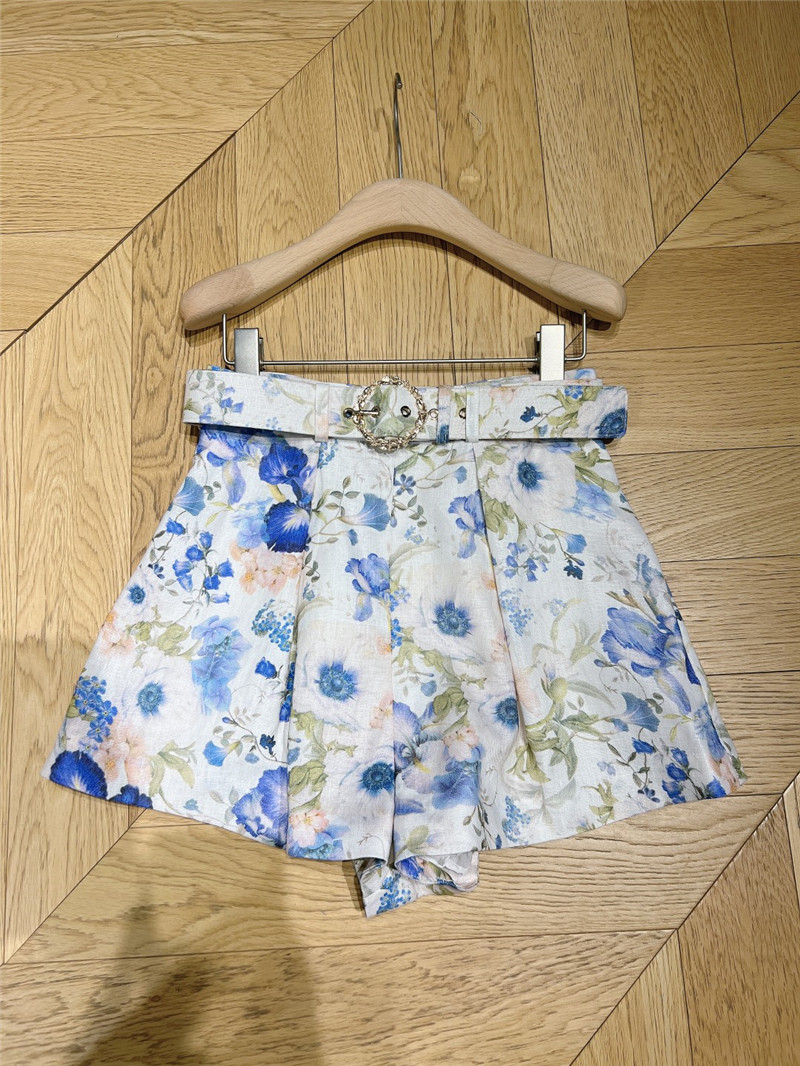 zimm new shorts with pleated details replica clothes