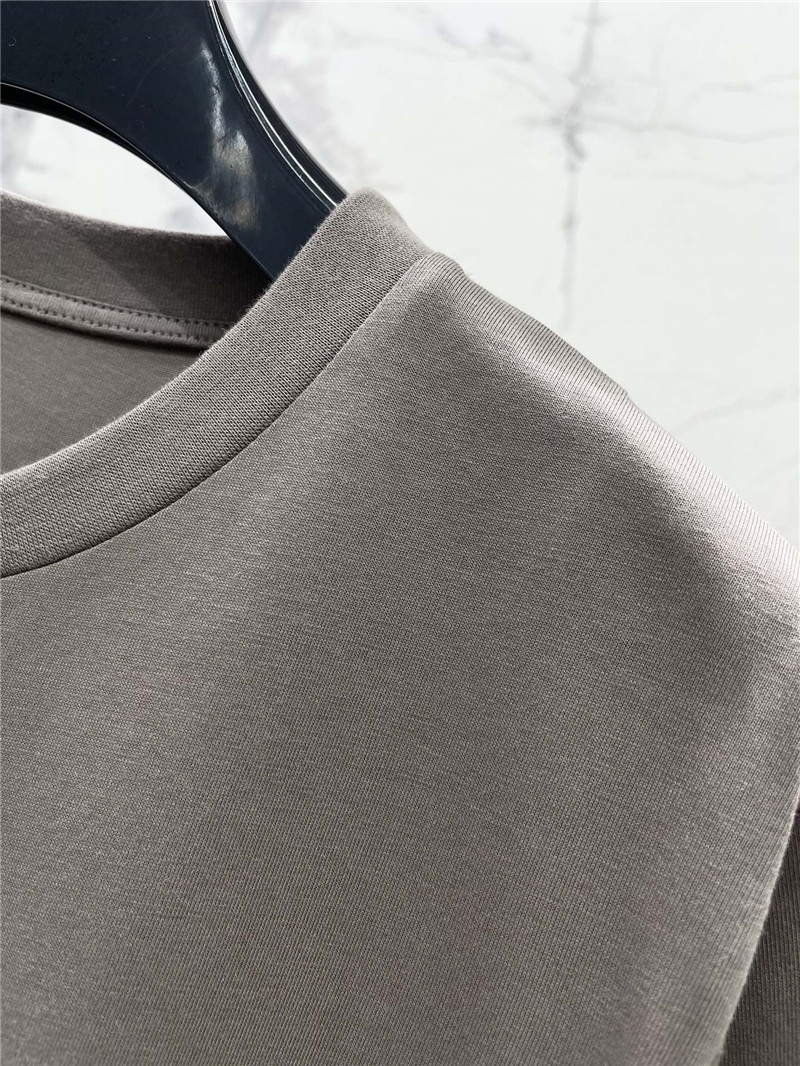 Y51 heart flocked cotton short sleeves replica d&g clothing