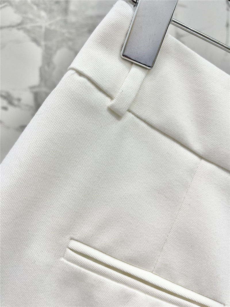 Y51 all-match slim wool shorts replica clothes