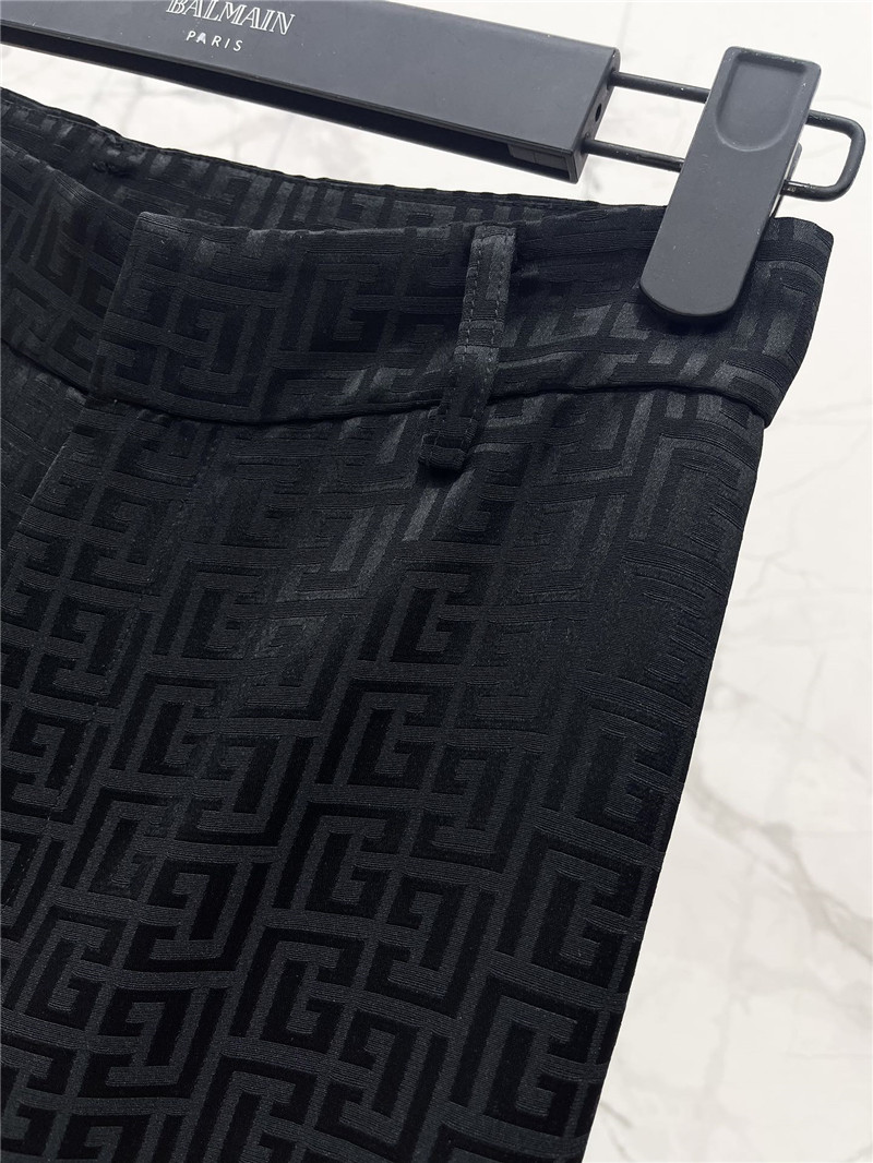 Balmain acetate labyrinth trousers replica d&g clothing