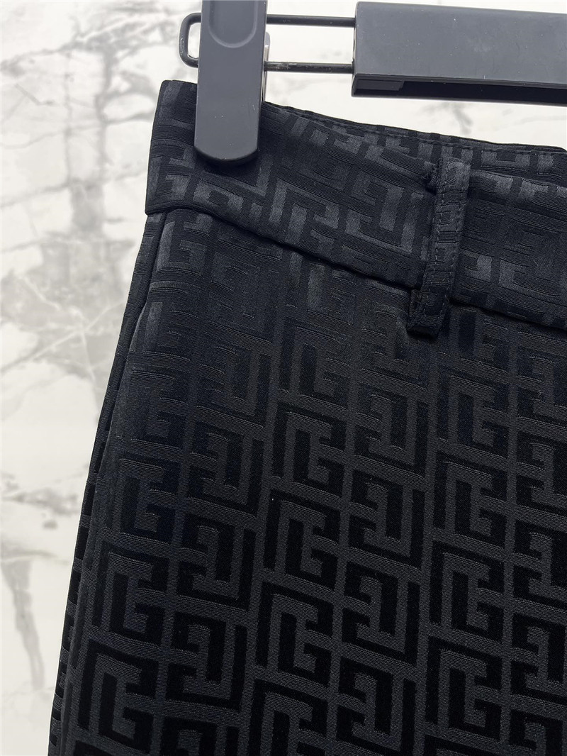 Balmain acetate labyrinth trousers replica d&g clothing