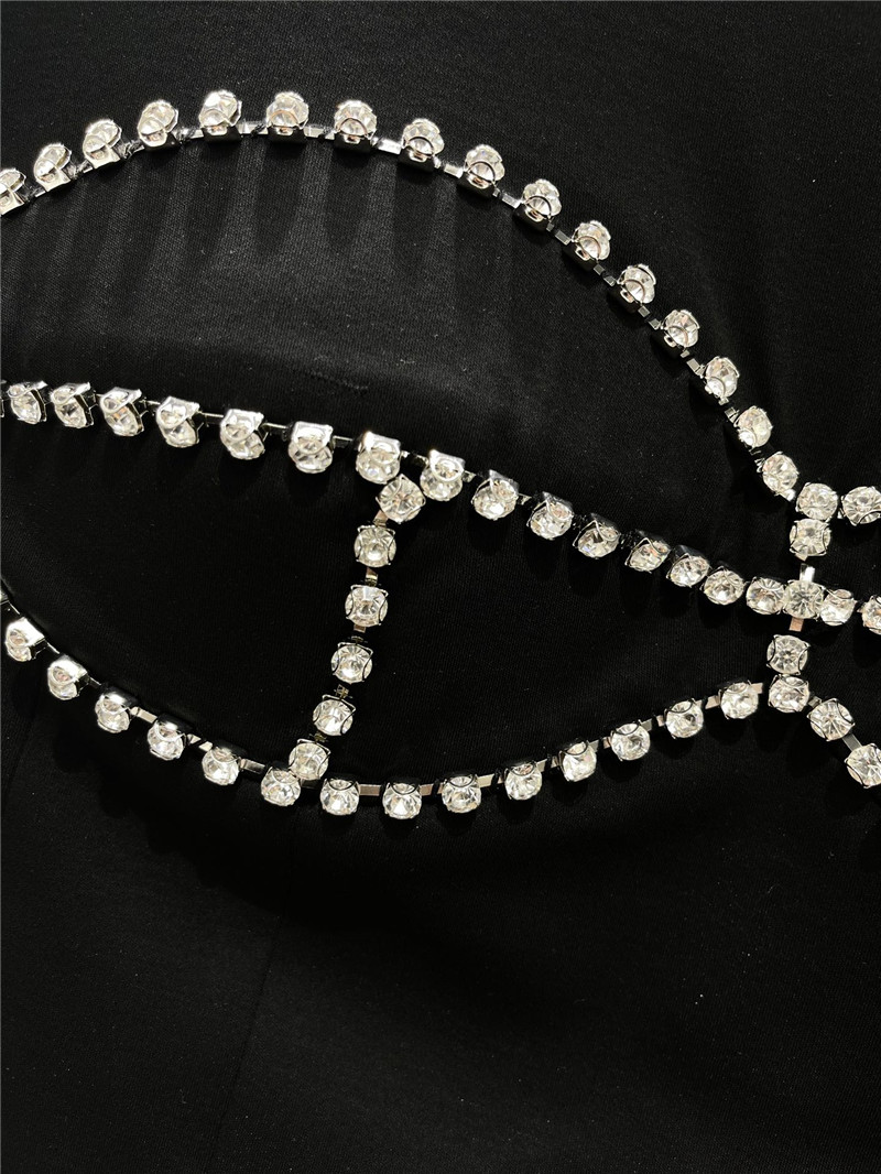 y51 crystal D1am0nd short-sleeved t-shirt replica clothes