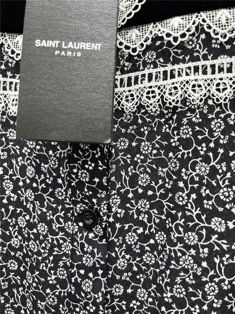 Y51 silk and velvet shirt replica designer clothes