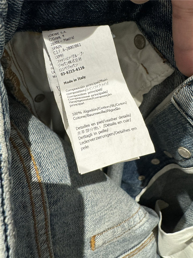 L0ew* wide leg straight jeans replica clothes