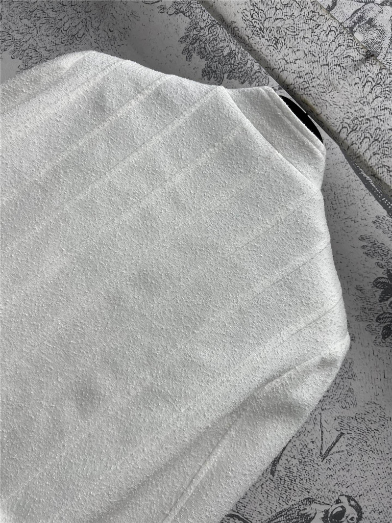 D10r gold button ruffled small cc style jacket replica clothes