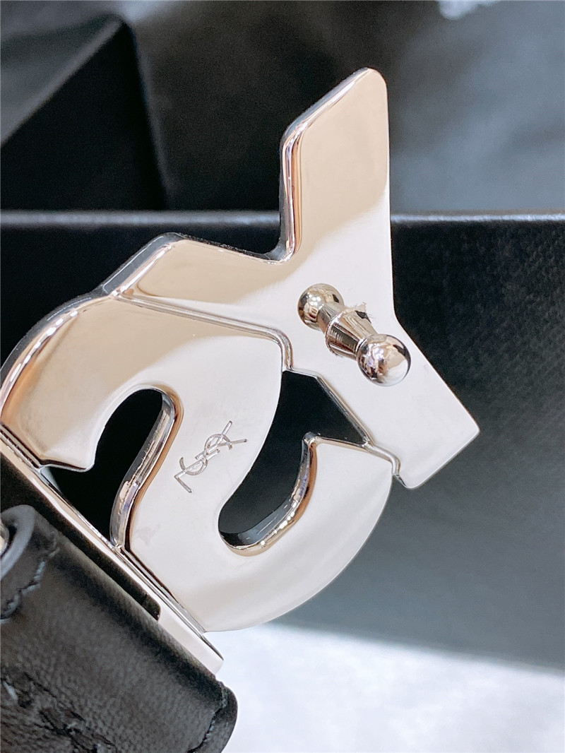 Y51 simple and versatile retro copper buckle belt