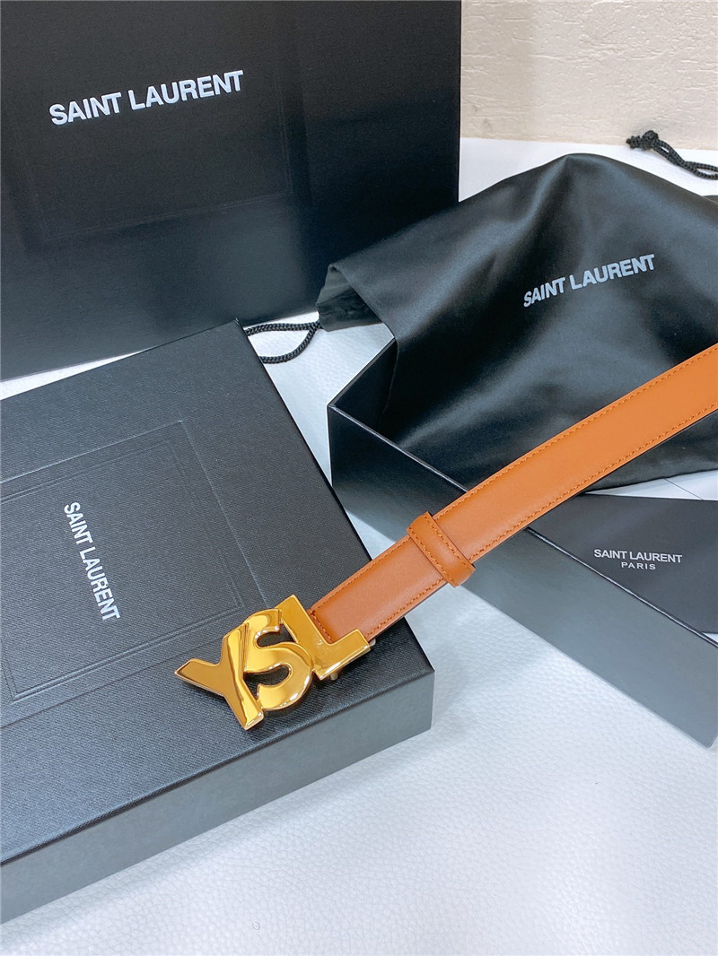 Y51 simple and versatile retro copper buckle belt