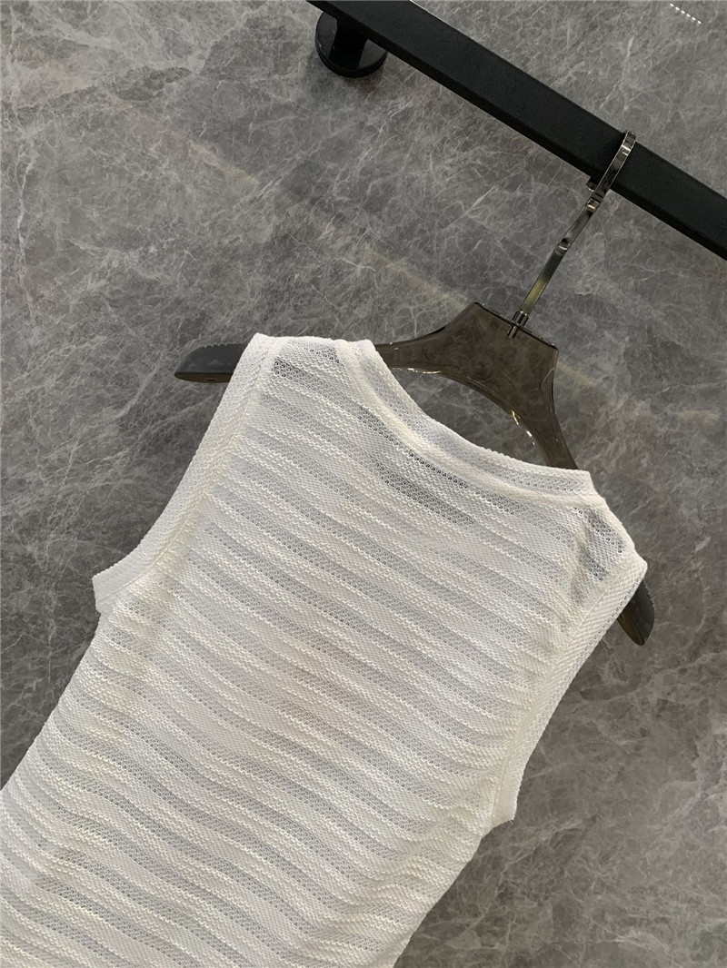 M1um1u sleeveless vest t-shirt replica clothing