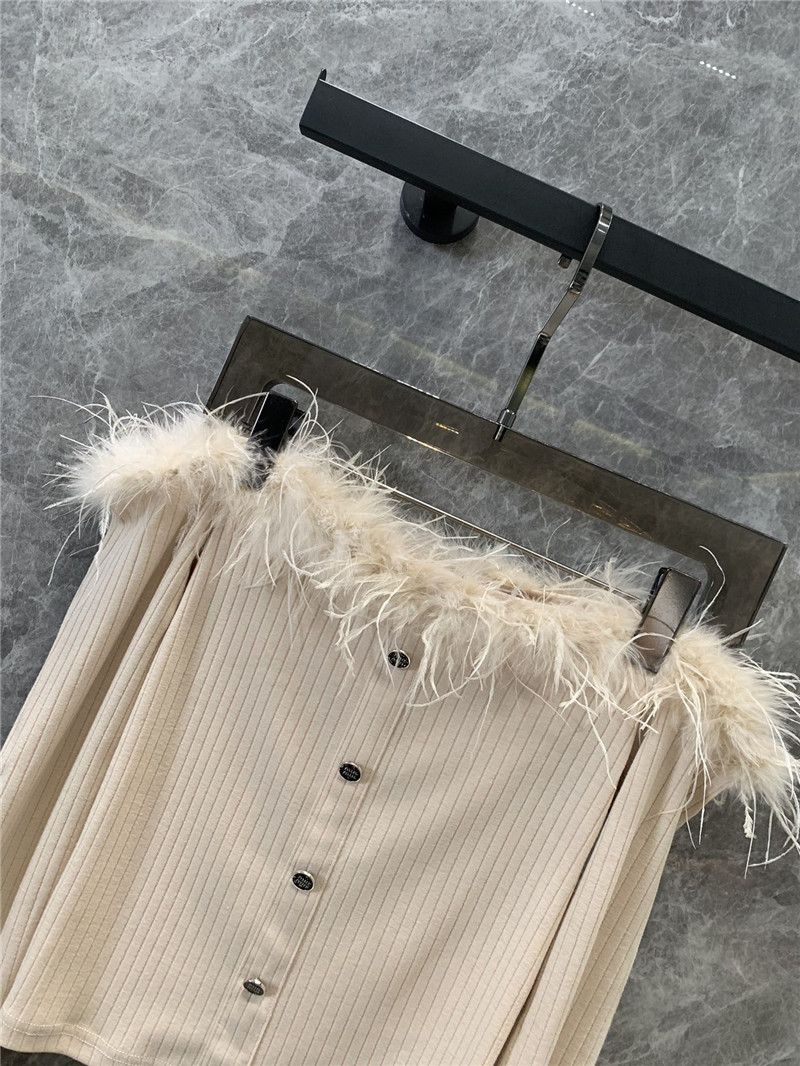 M1um1u long sleeve bottoming shirt replica clothing