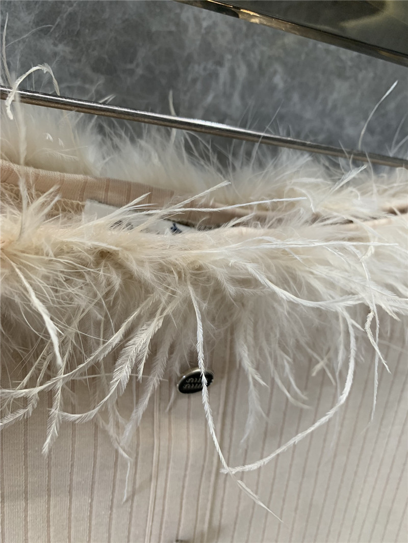 M1um1u long sleeve bottoming shirt replica clothing