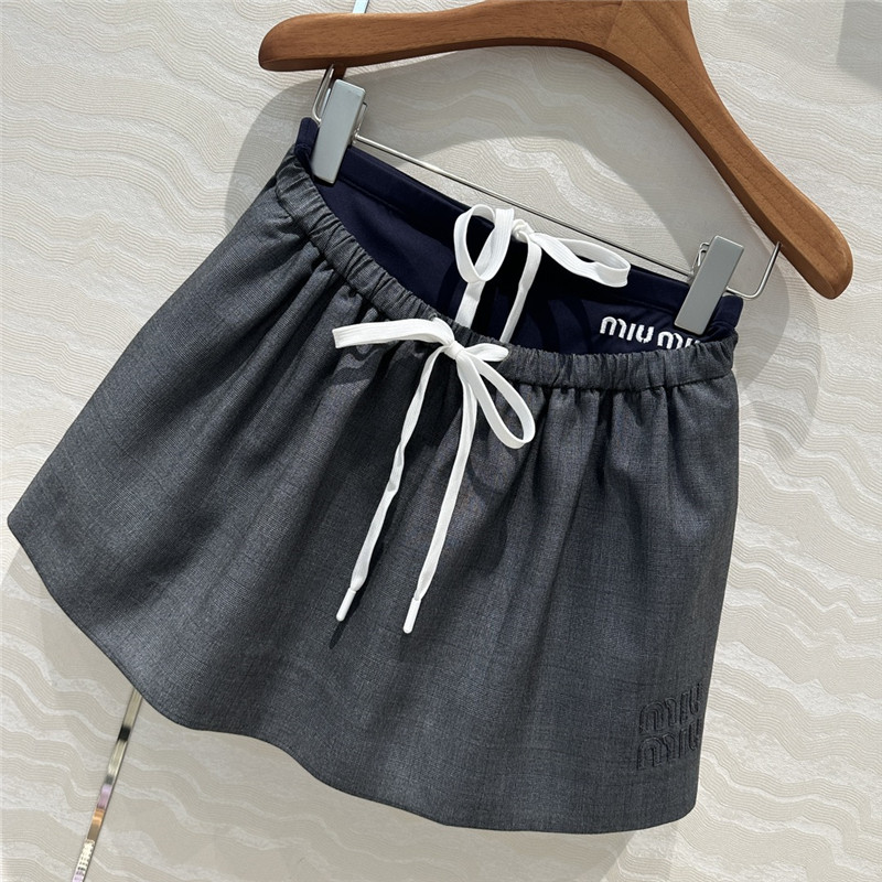 M1um1u fashionable two-piece culottes replicas clothes