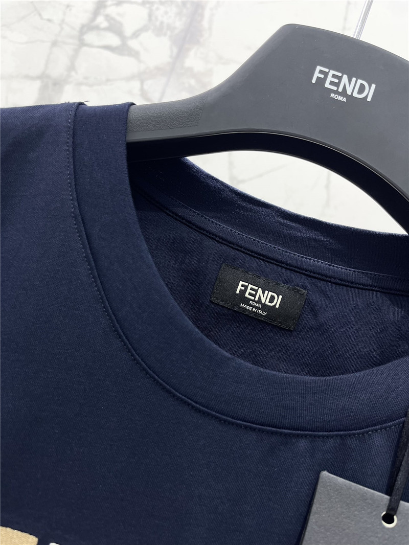 F**di round neck short sleeve replicas clothes