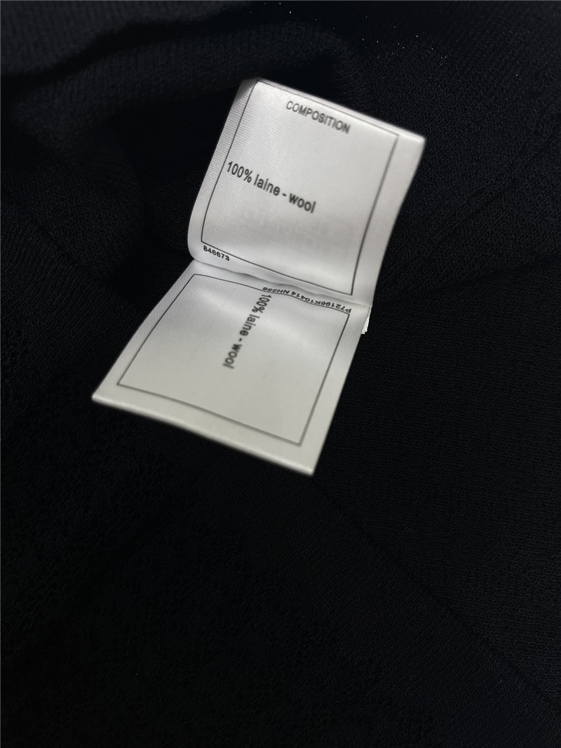 Ch**el double c color chain knitted camisole replica clothes