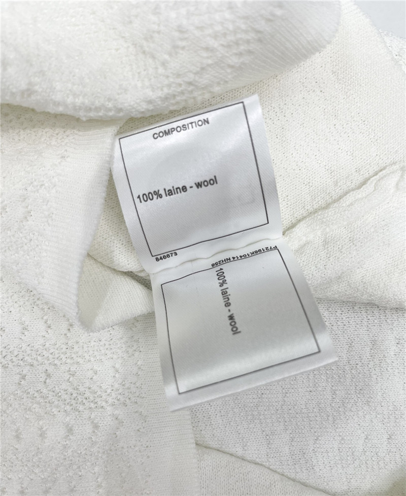 Ch**el double c color chain knitted camisole replica clothes