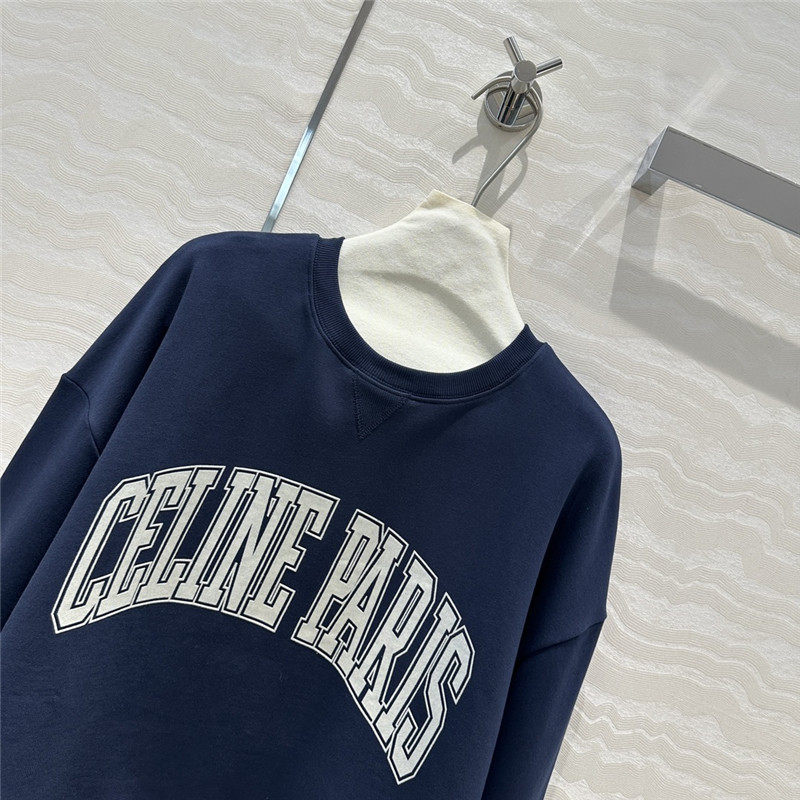 Ce1i*e navy blue sweatshirt replica d&g clothing