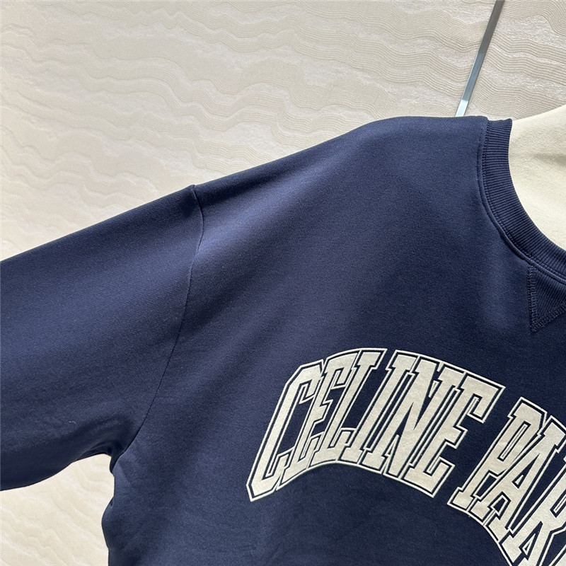 Ce1i*e navy blue sweatshirt replica d&g clothing