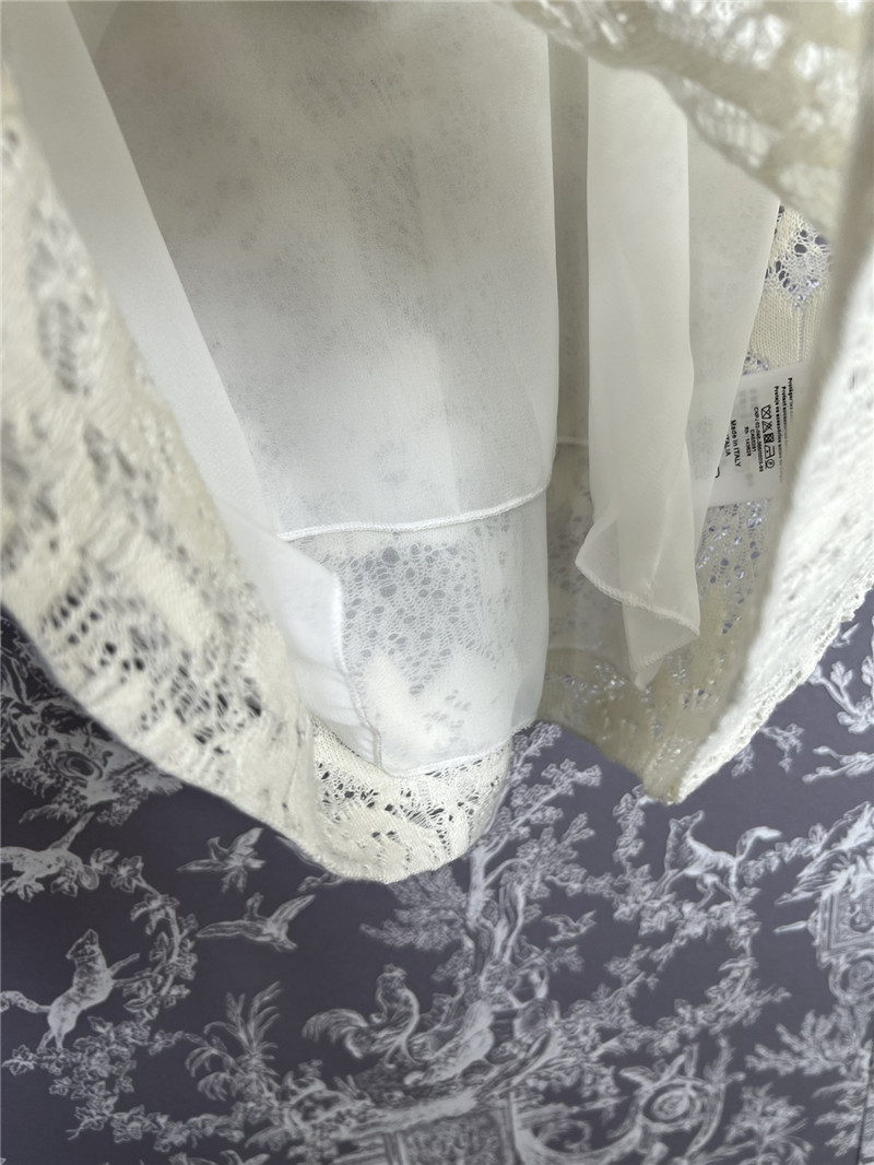 D10r new lace crochet vest replica clothes