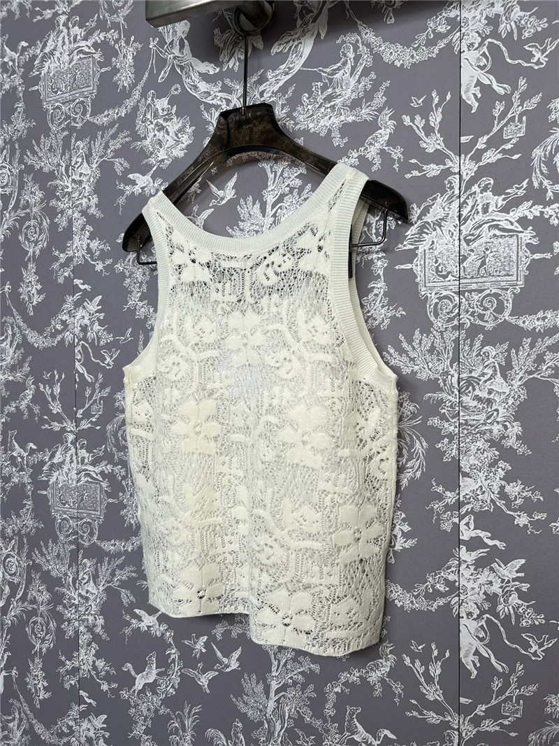 D10r new lace crochet vest replica clothes