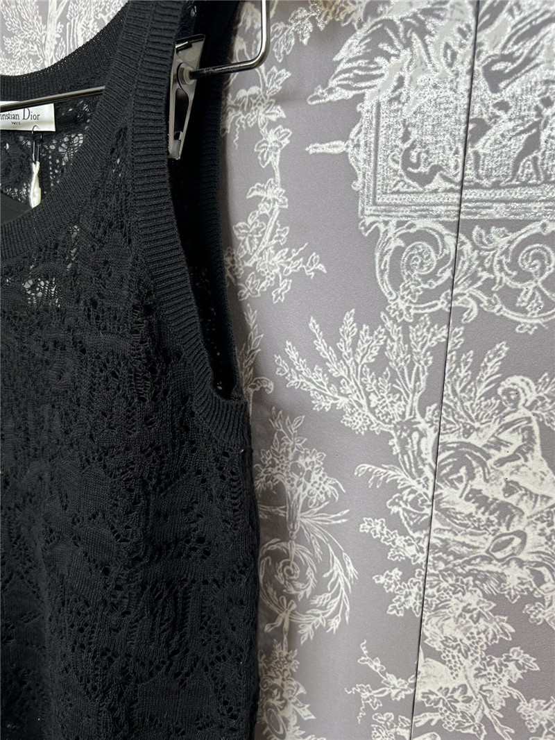 D10r new lace crochet vest replica clothes