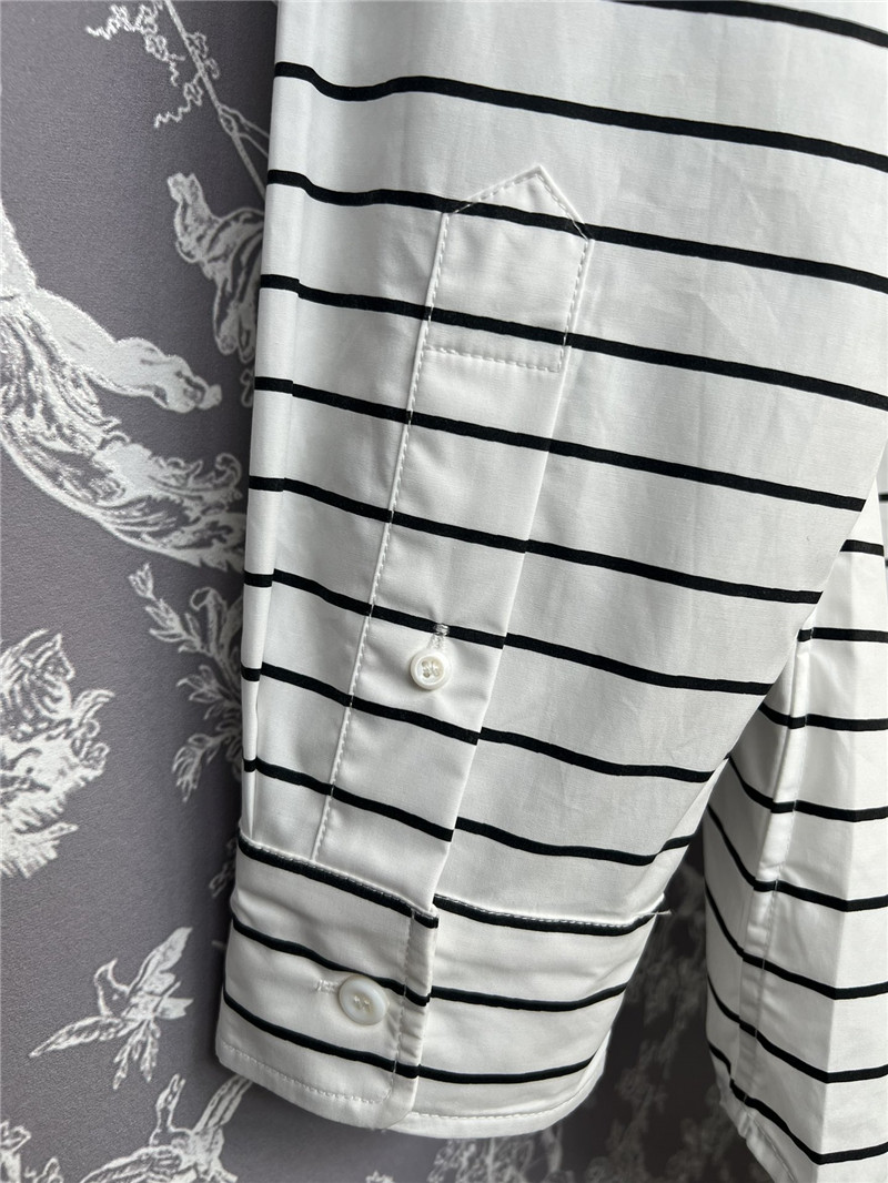 M1um1u classic striped shirt replica designer clothes