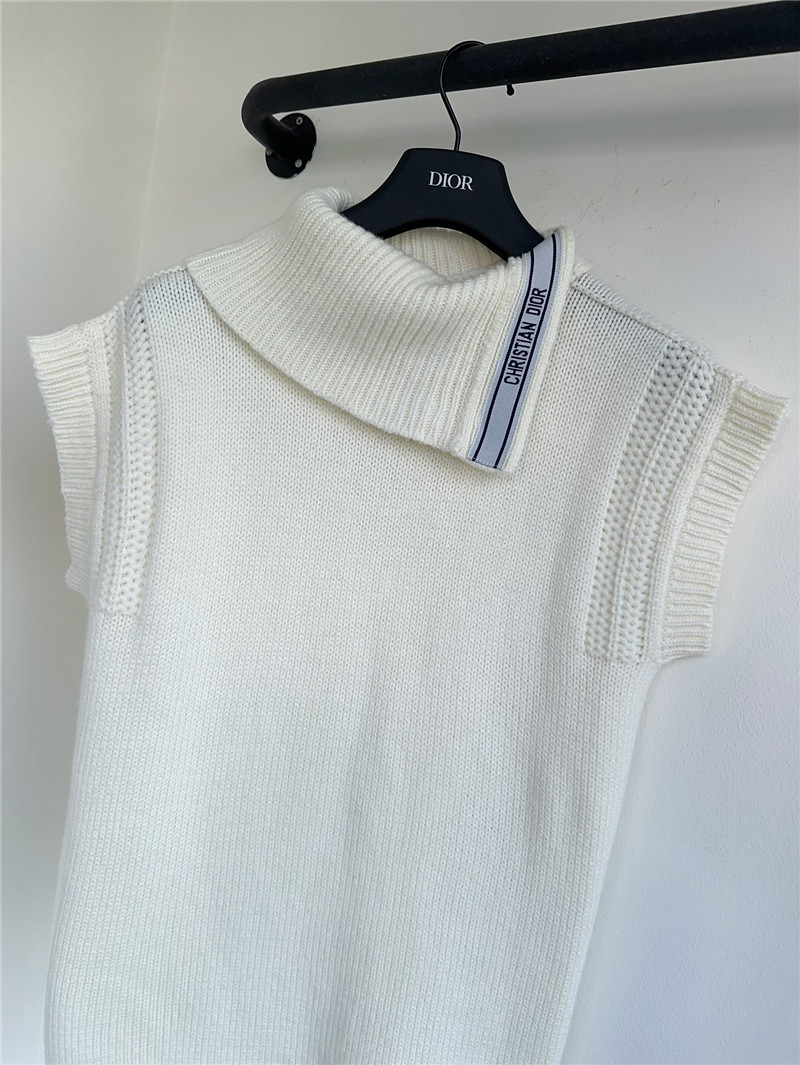 D10r knitted vest replica d&g clothing