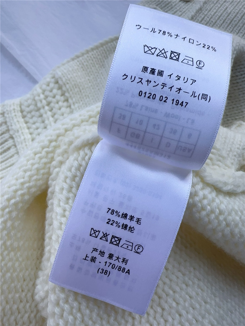 D10r knitted vest replica d&g clothing