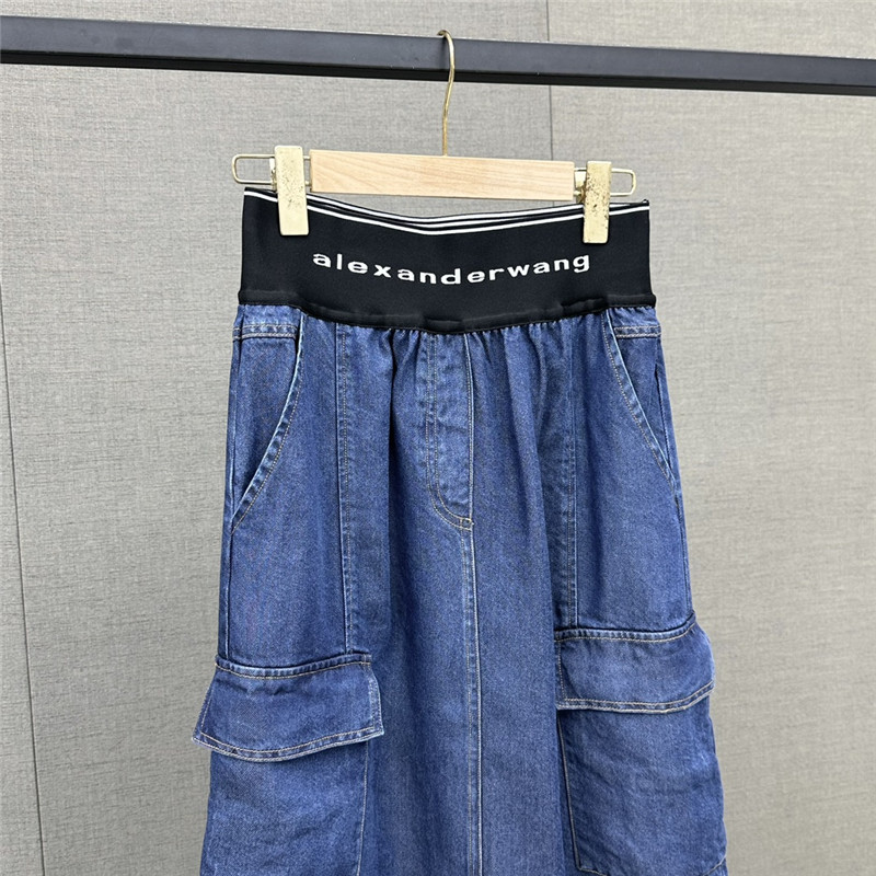 A1exa*der wang denim skirt replica clothes