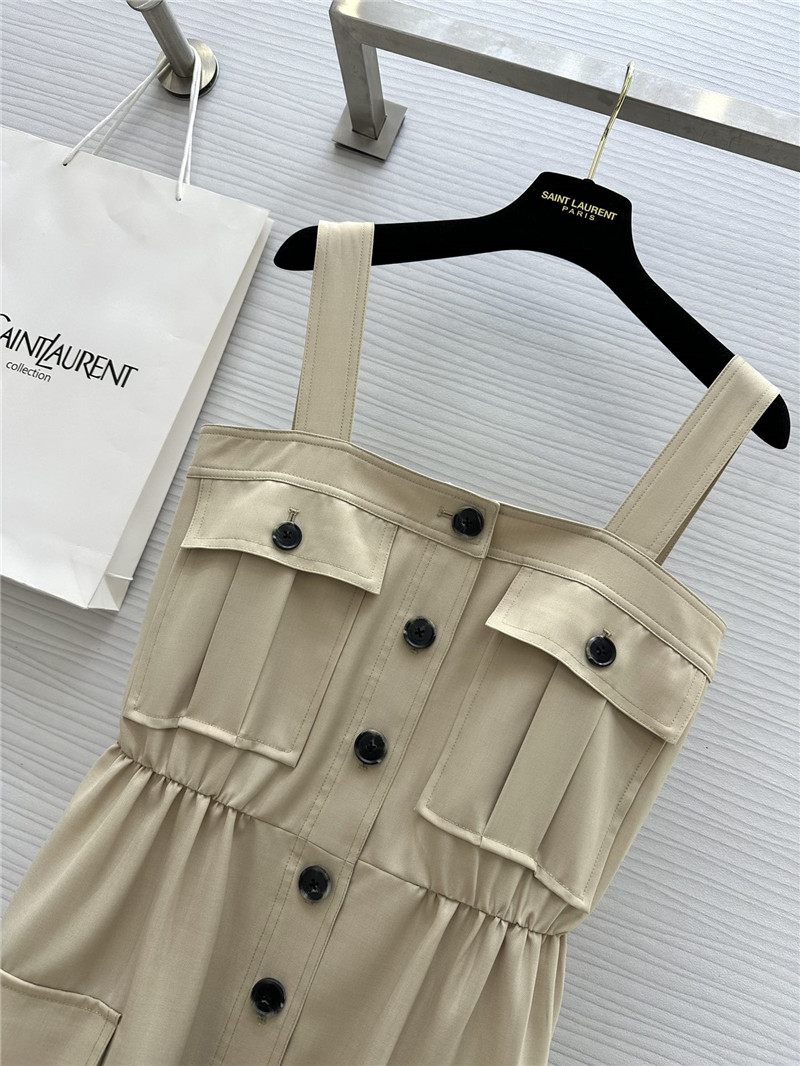 Y51 workwear style suspender tube dress replica clothes