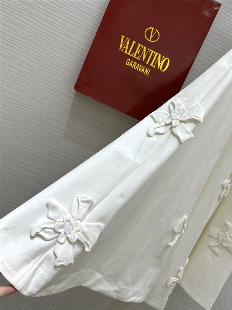 Va1e*ntin0 3d floral a-line skirt replica designer clothes