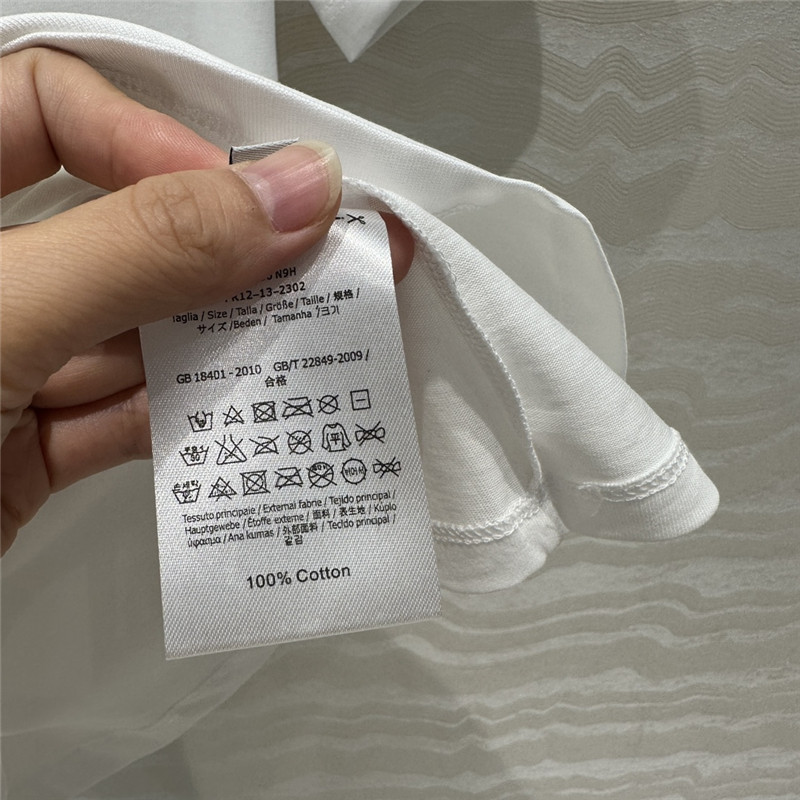 F**di colorful letter logo short sleeve t-shirt replica clothes