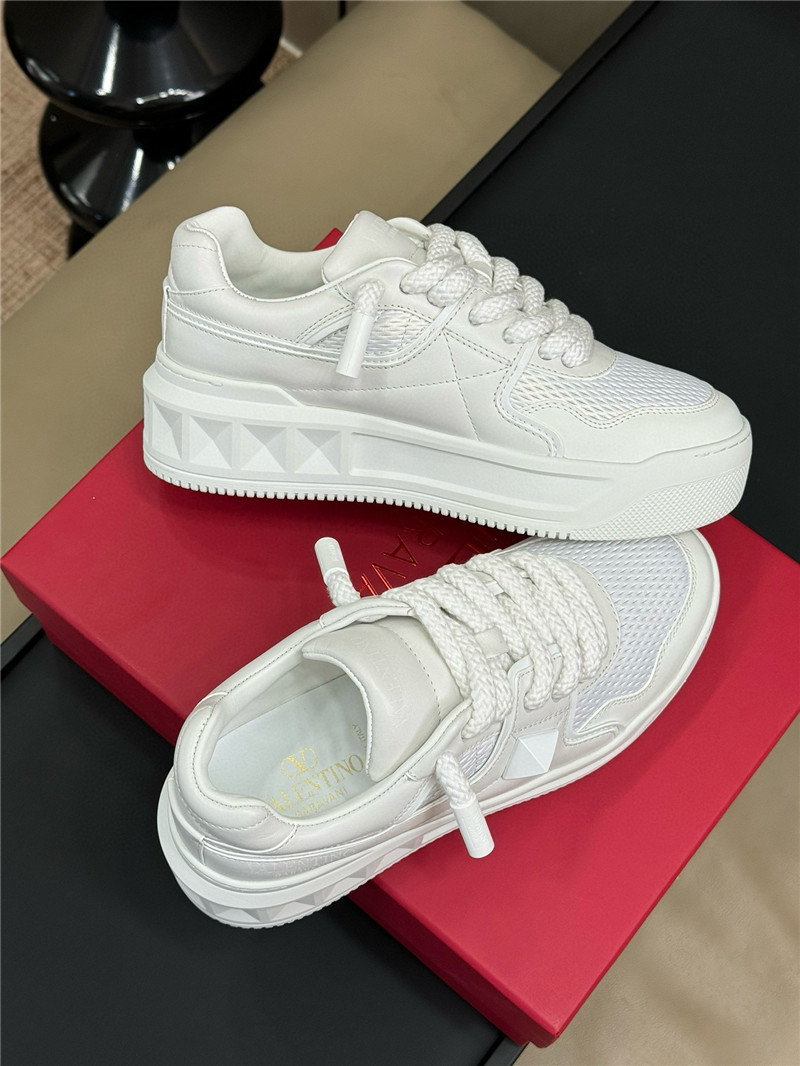 Va1e*ntin0 one stud xl nappa leather low-top sneaker