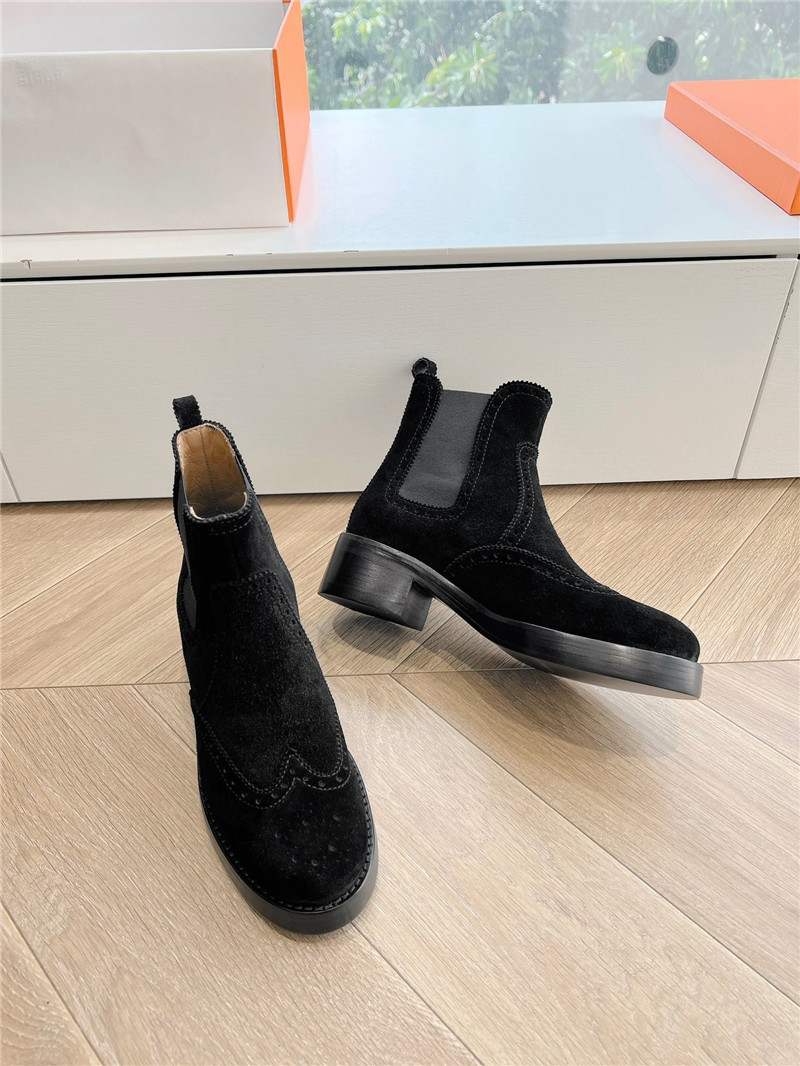 H**me5 suede chelsea boots