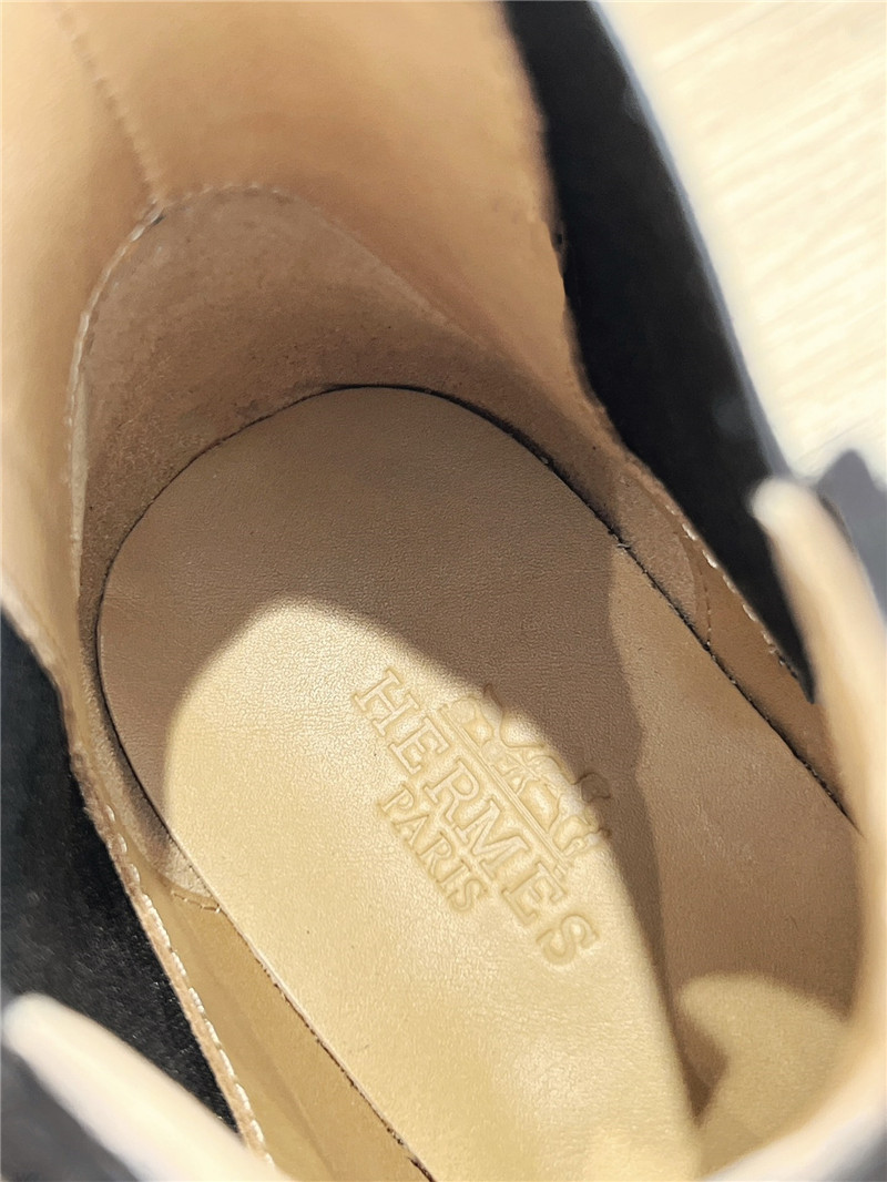 H**me5 ebony chelsea boots