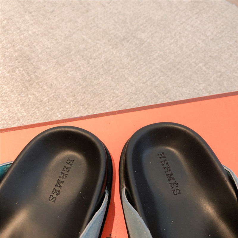 H**me5 go mule grey suede