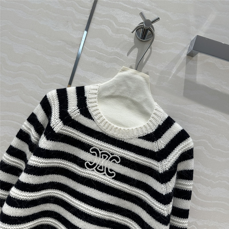 Ce1i*e triomphe striped pullover