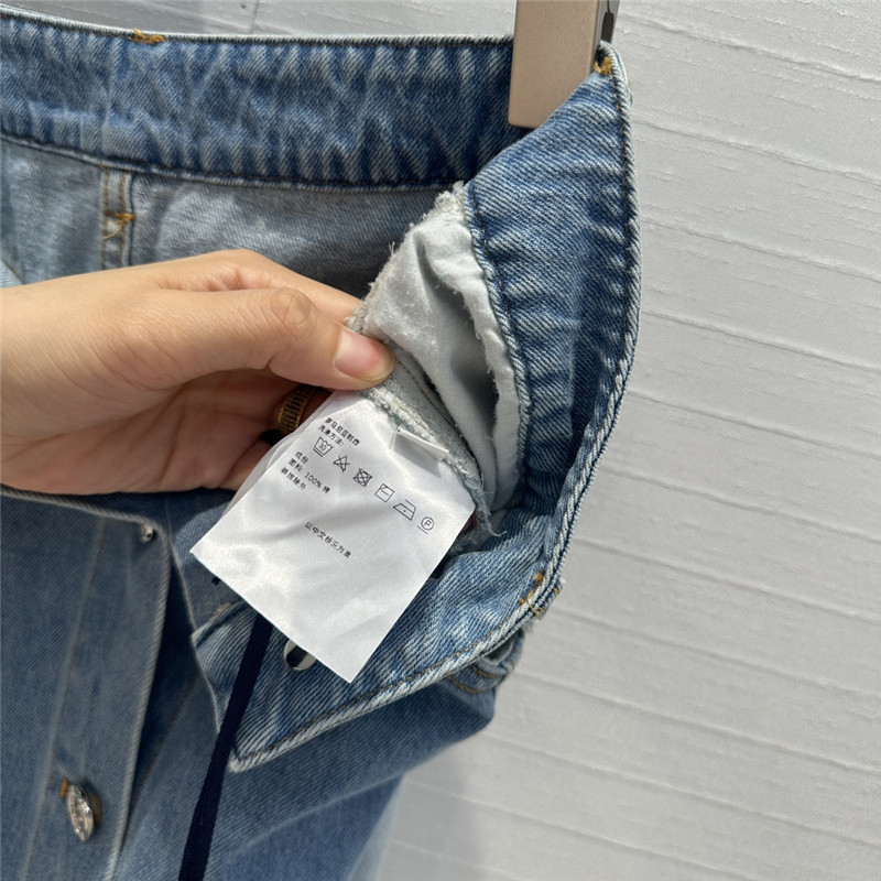 Moncler new denim long skirt replica clothes