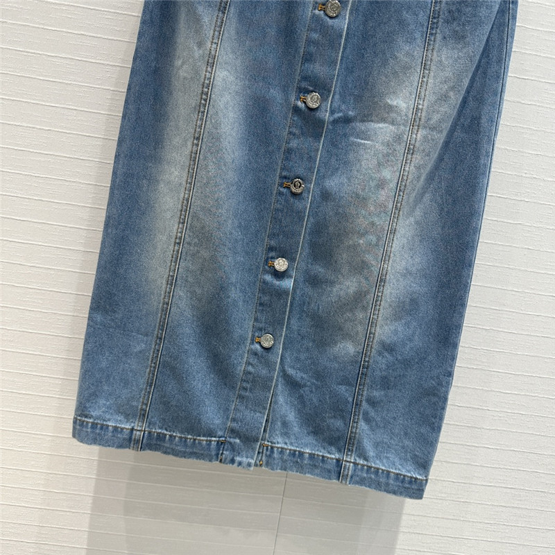 Moncler new denim long skirt replica clothes