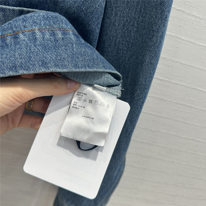 Moncler vintage washed denim jacket replica d&g clothing