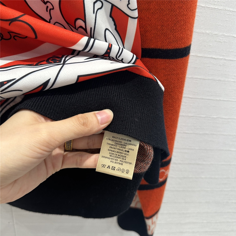 H**me5 patchwork knitted top replica clothes