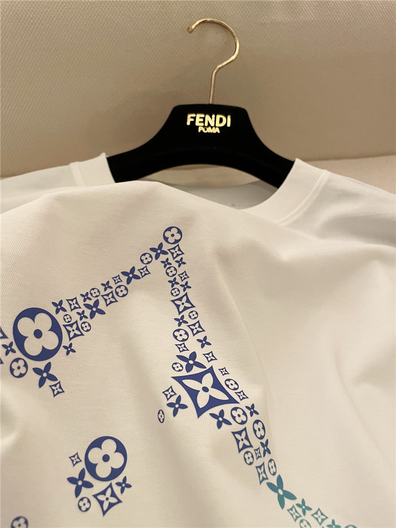 l0vis Vvtt0n lv new printed short-sleeved replicas clothes