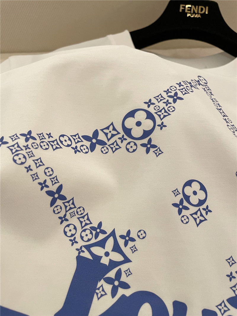 l0vis Vvtt0n lv new printed short-sleeved replicas clothes