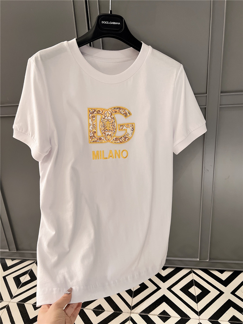 Dolce & Gabbana d&g positioning printing T-shirt replicas clothes