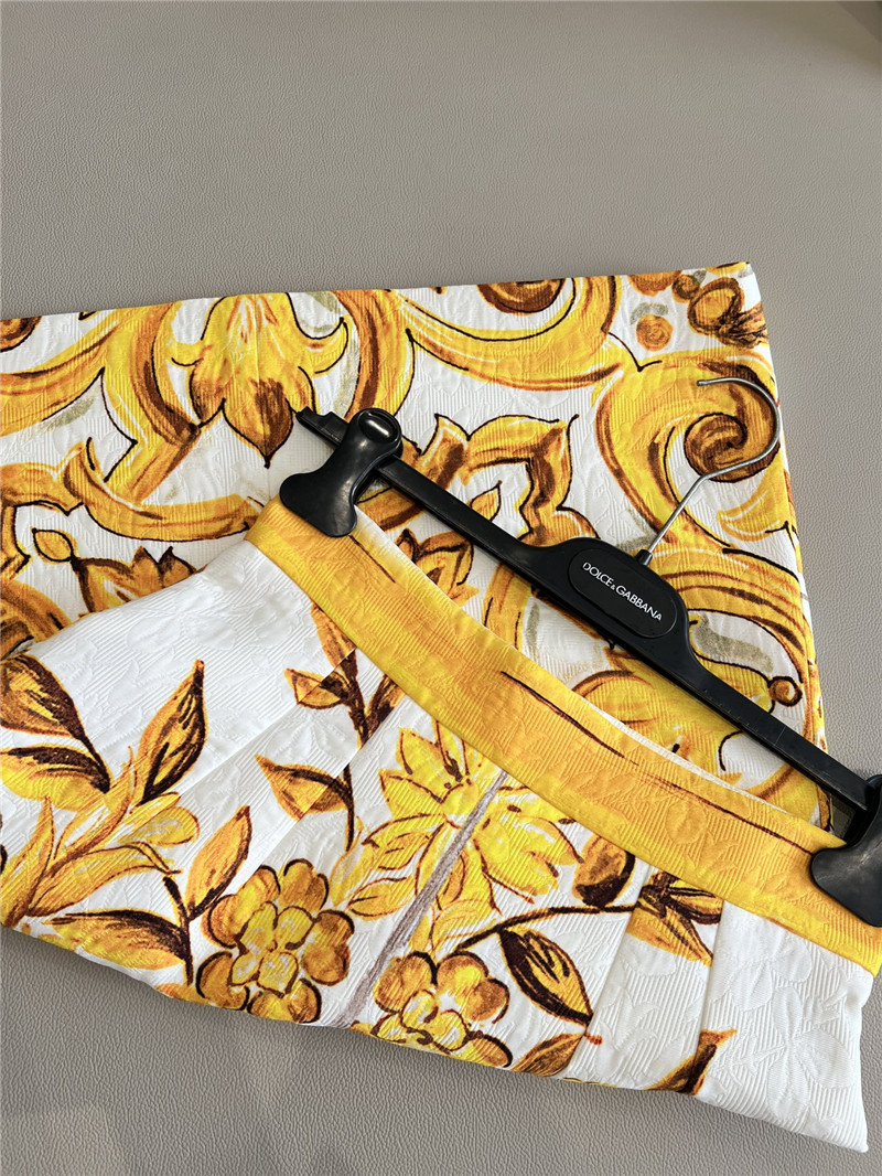 Dolce & Gabbana d&g jacquard fabric skirt replicas clothes