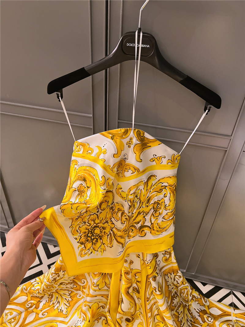 Dolce & Gabbana d&g tube top dress replica clothing