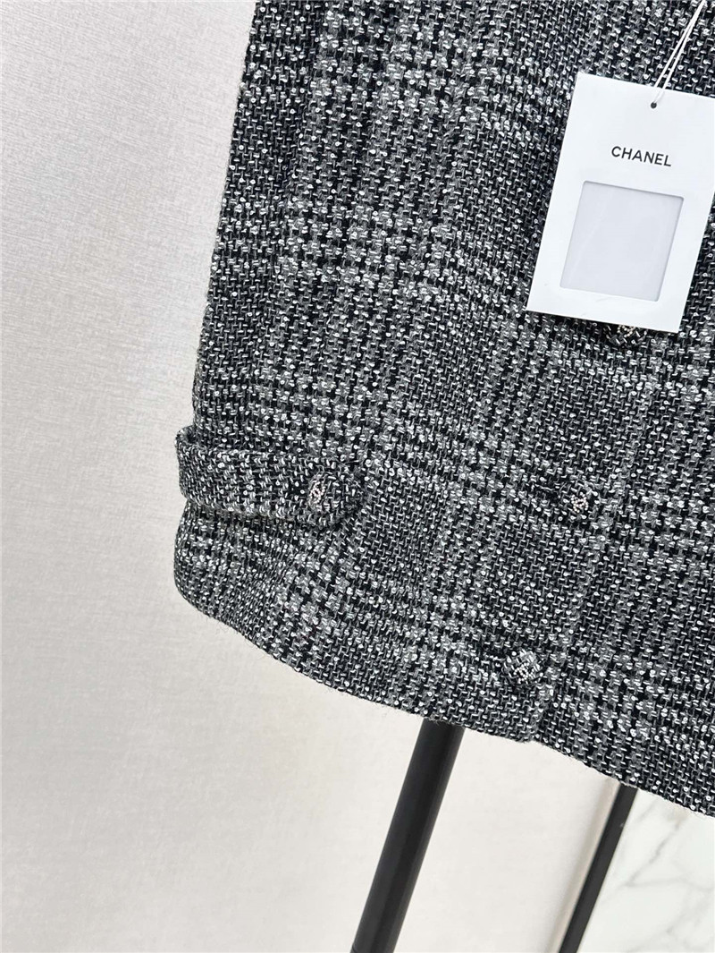 Ch**el checkered vest cheap replica designer clothes