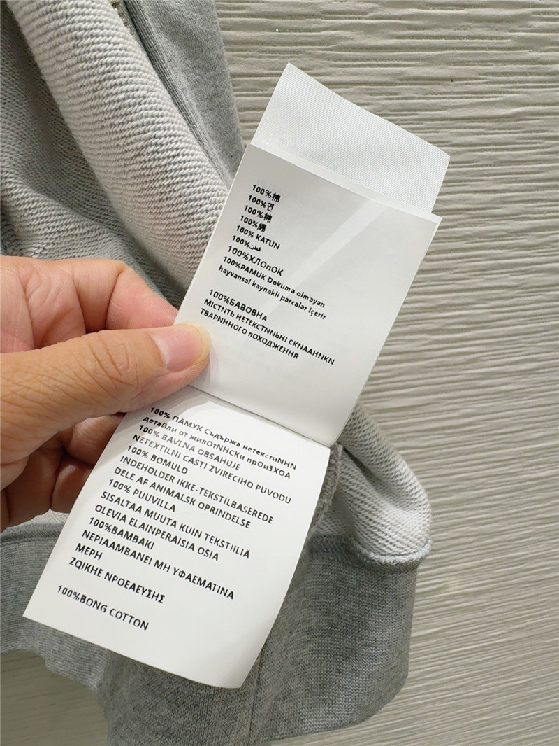 M1um1u patch embroidered logo sweatshirt replicas clothes