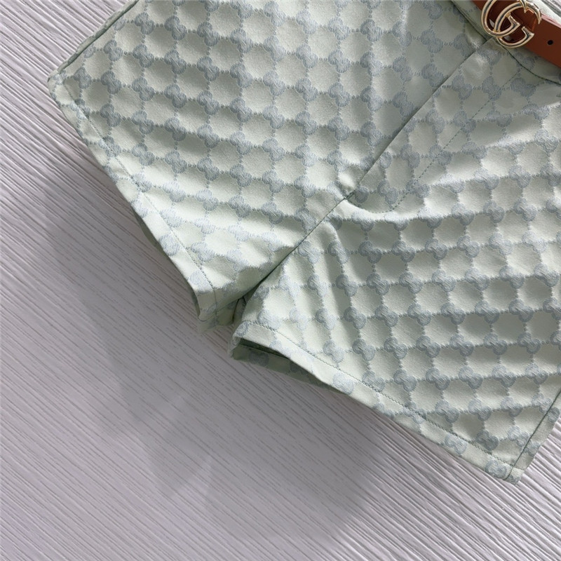 Gvc*1 jacquard fabric shorts replica clothing sites