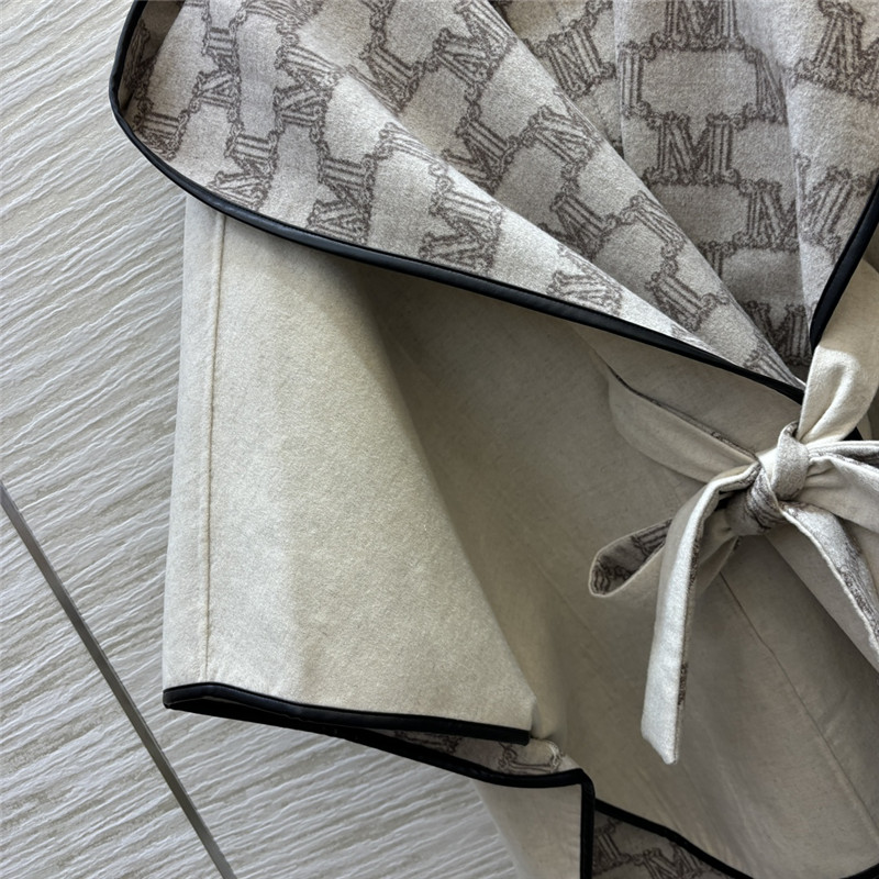 Vanitoo short sheepskin cape coat replica d&g clothing