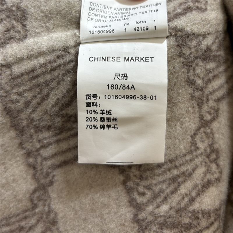 Vanitoo short sheepskin cape coat replica d&g clothing